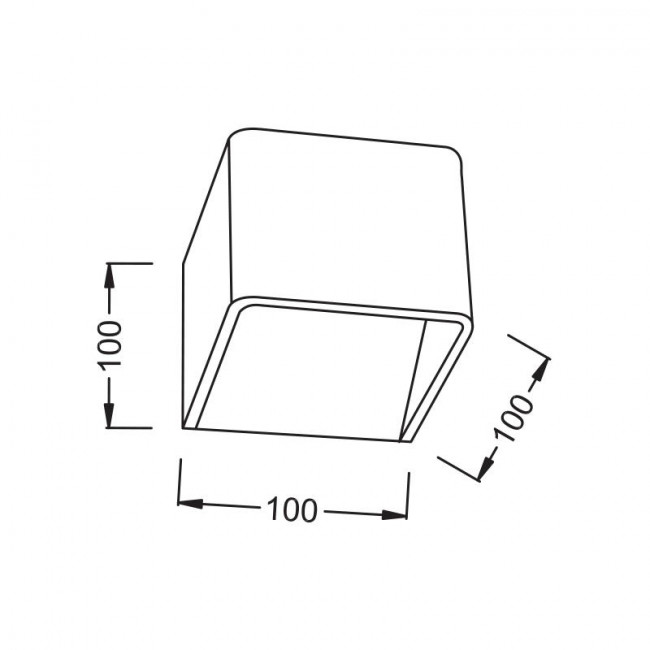Απλίκα LED 3W 4000Κ Λευκό Nephele L350374 ACA LIGHTING