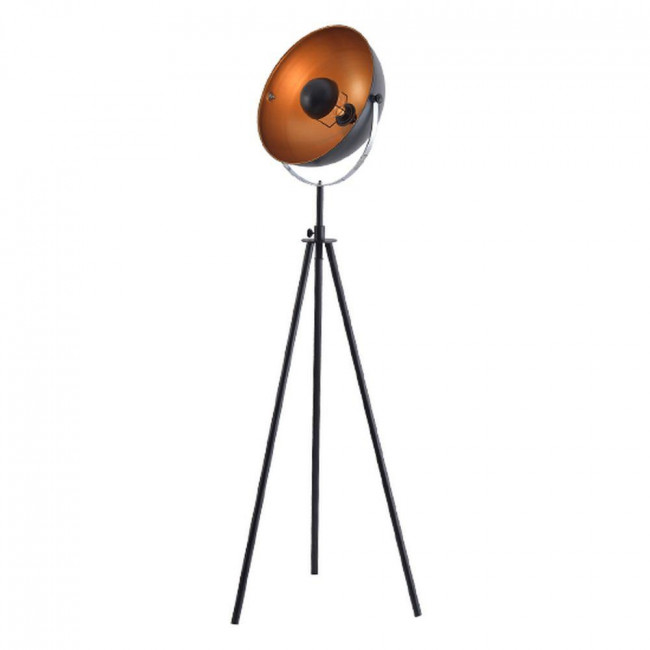 Φωτιστικό Δαπέδου E27 Μαύρο Και Χρυσό ML306681FBG Camara ACA LIGHTING