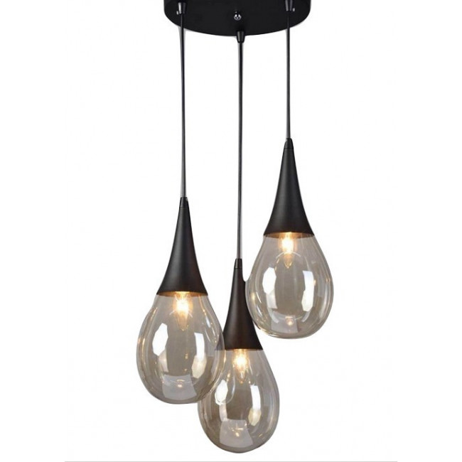 Φωτιστικό Τρίφωτο E14 Μαύρο OD53423RBK ACA LIGHTING