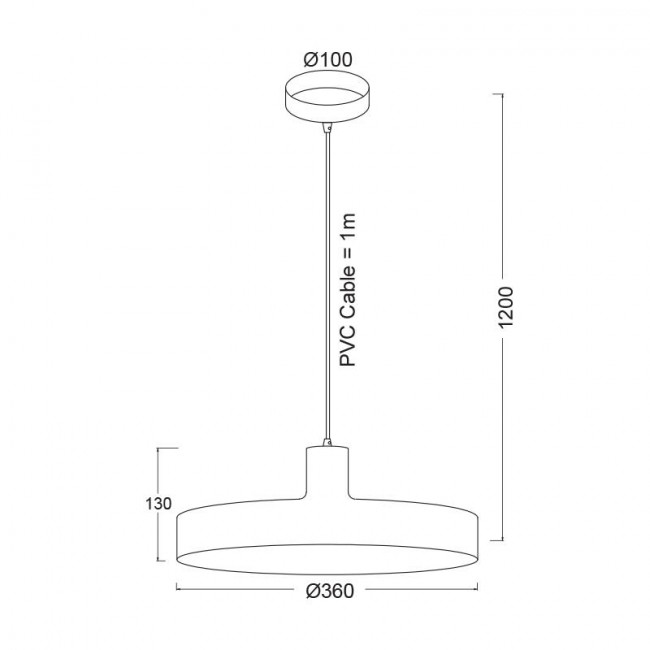 Φωτιστικό Μονόφωτο Ε27 Χαλκός Domenica OD5392SLB ACA LIGHTING