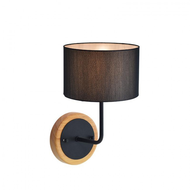 Απλίκα E27 Μπεζ Και Μαύρο Yasmine OD6508WBK ACA LIGHTING