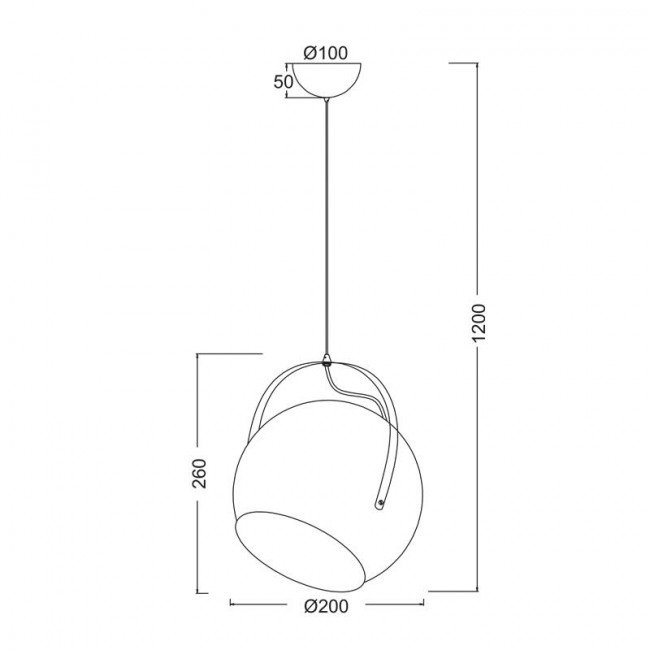 Φωτιστικό Μονόφωτο Ε27 Χαλκός Akanes OD8067CG ACA LIGHTING