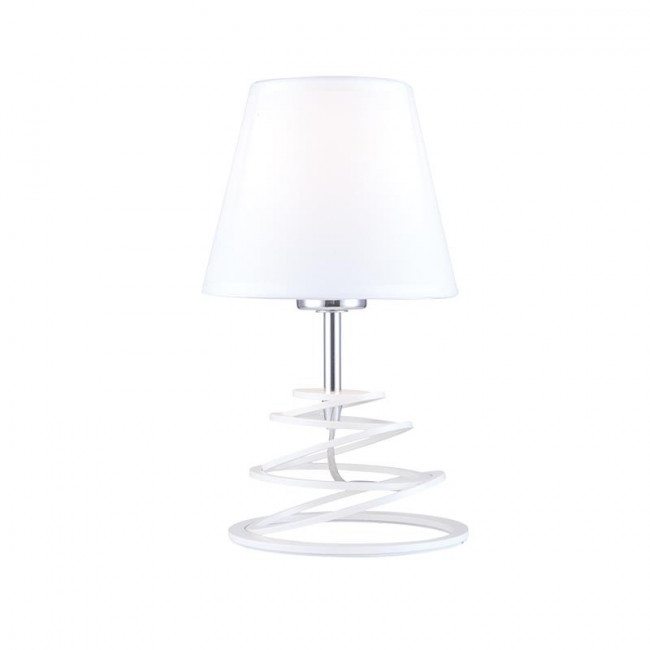 Πορτατίφ Ε27 Λευκό Και Χρώμιο Lagos OYD10134WTL1 ACA LIGHTING