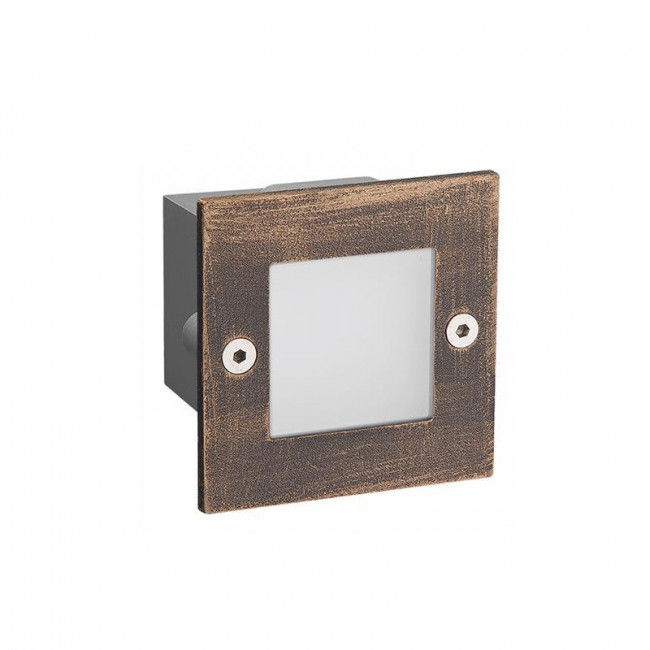 Φωτιστικό Χωνευτό LED 2W 3000K Σκουριά PAS230RS ACA LIGHTING