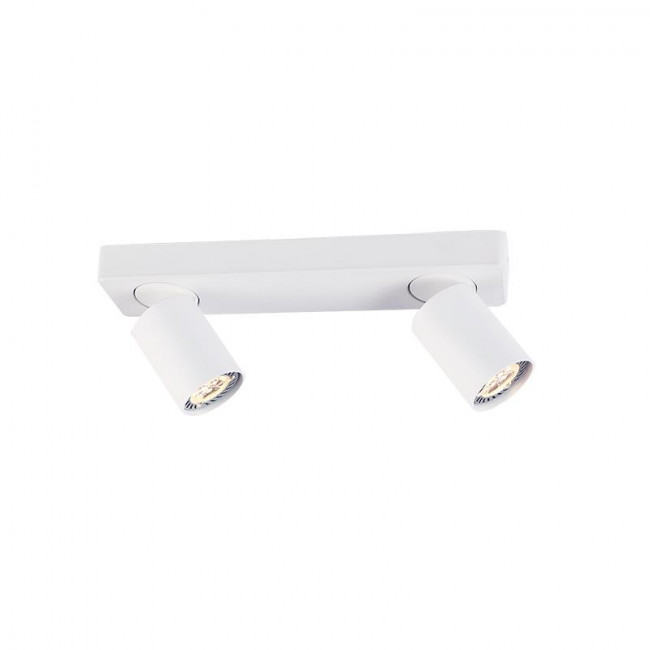 Σποτ Οροφής Δίφωτο GU10 Λευκό Elitis RA302S32WH ACA LIGHTING