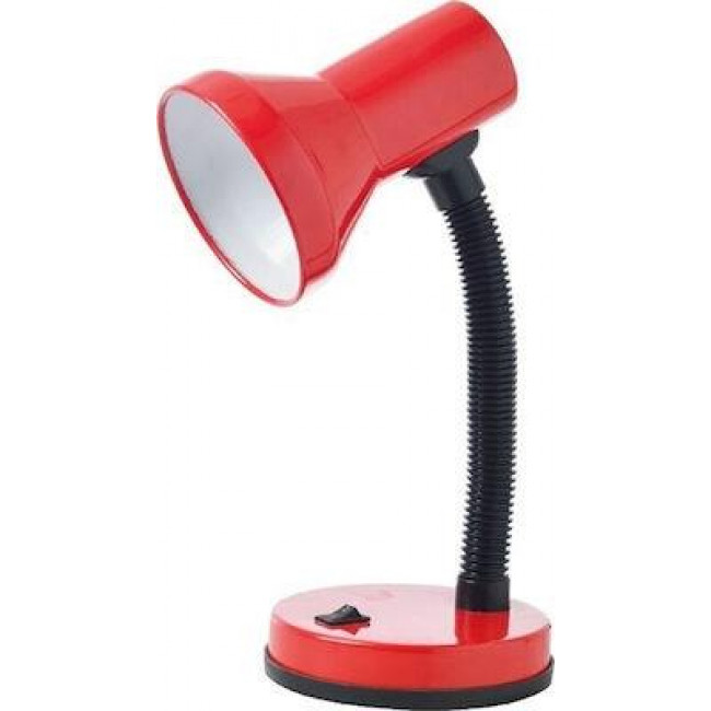 Φωτιστικό Γραφείου E27 Κόκκινο SF0371R ACA LIGHTING