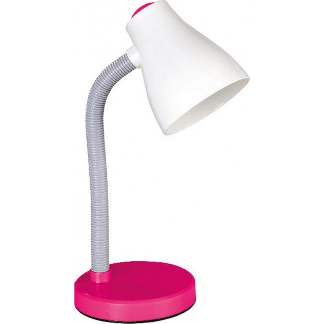 Φωτιστικό Γραφείου E27 Λευκό Και Ρόζ SF1211P ACA LIGHTING