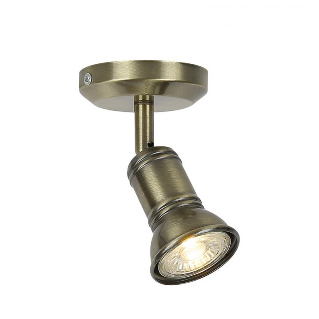 Σποτ Επίτοιχο GU10 Σατινέ Brulee SU281PBR ACA LIGHTING