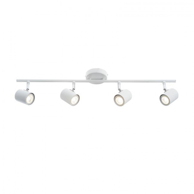 Σποτ Οροφής Τετράφωτο GU10 Λευκό Orfeas SUH1894TW ACA LIGHTING