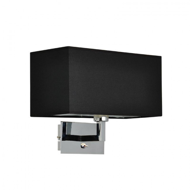 Απλίκα E27 Χρώμιο Και Μαύρο Titchiano V29232WBC ACA LIGHTING