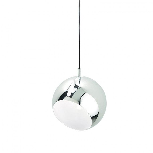 Φωτιστικό Μονόφωτο Ε27 Χρώμιο Hosta V36037CH ACA LIGHTING