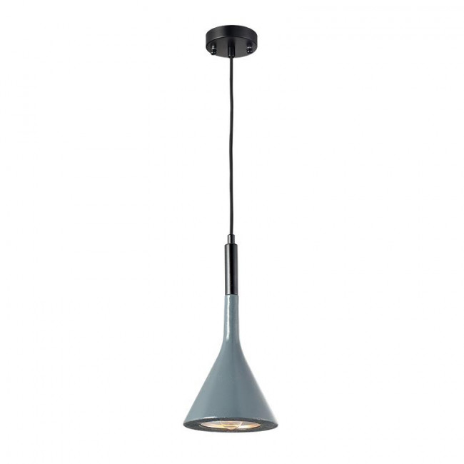 Φωτιστικό Μονόφωτο E27 Γκρι Και Μάυρο V36174GY ACA LIGHTING
