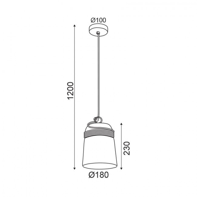 Φωτιστικό Μονόφωτο Ε27 Τσιμέντο Elvis V36339 ACA LIGHTING