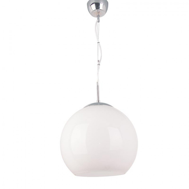 Φωτιστικό Μονόφωτο E27 Λευκό Luna V9027C ACA LIGHTING