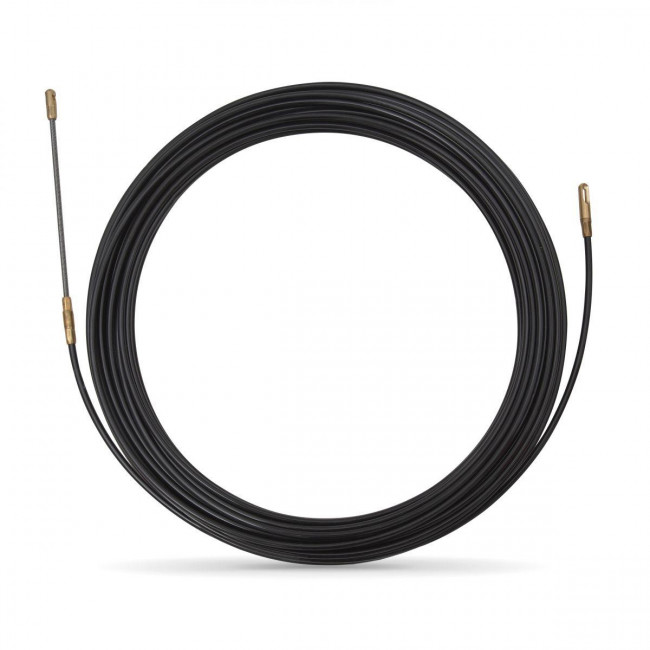 Ατσαλίνα Nylon 15 Μέτρα 4mm Με Αποσπώμενα Άκρα ΑΚ-ΑΤ-006 EVIK