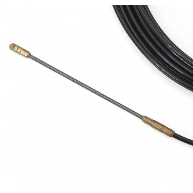 Ατσαλίνα Nylon 15 Μέτρα 4mm Με Αποσπώμενα Άκρα ΑΚ-ΑΤ-006 EVIK