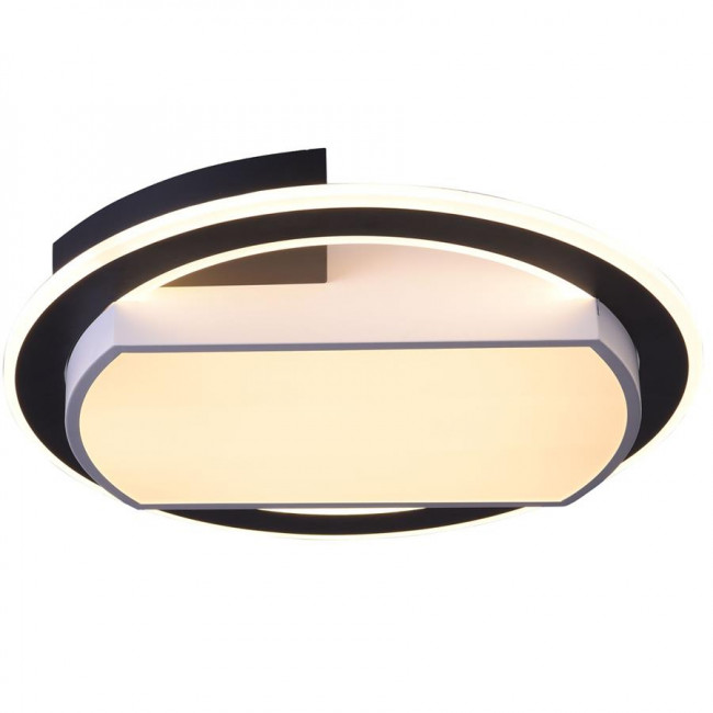 Πλαφονιέρα LED 118W 3000k-6000k Μαύρο 10101 SUN LIGHT