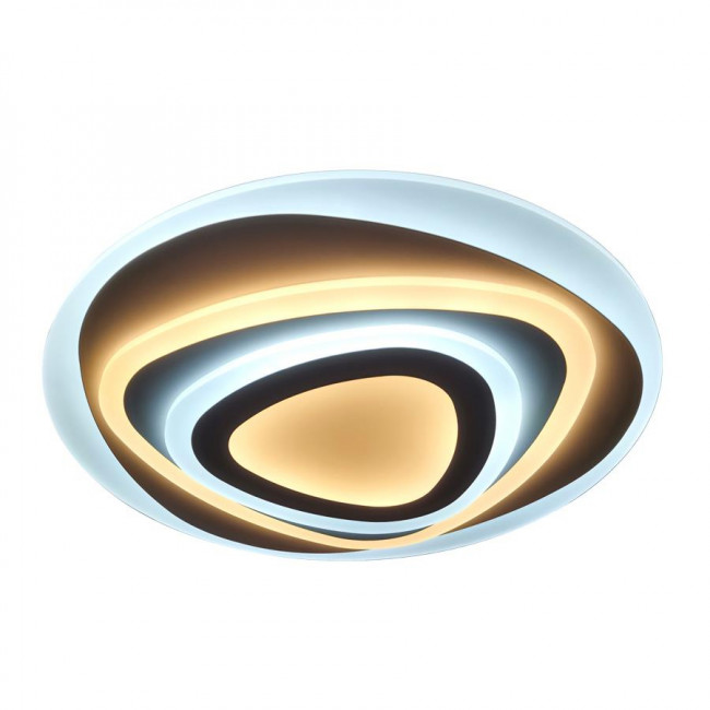 Πλαφονιέρα LED 120W 3000k-6000k Μαύρο 2007 SUN LIGHT