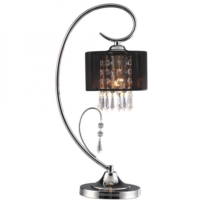 Πορτατίφ E14 Μαύρο Και Χρώμιο 3005-1T-B SUN LIGHT