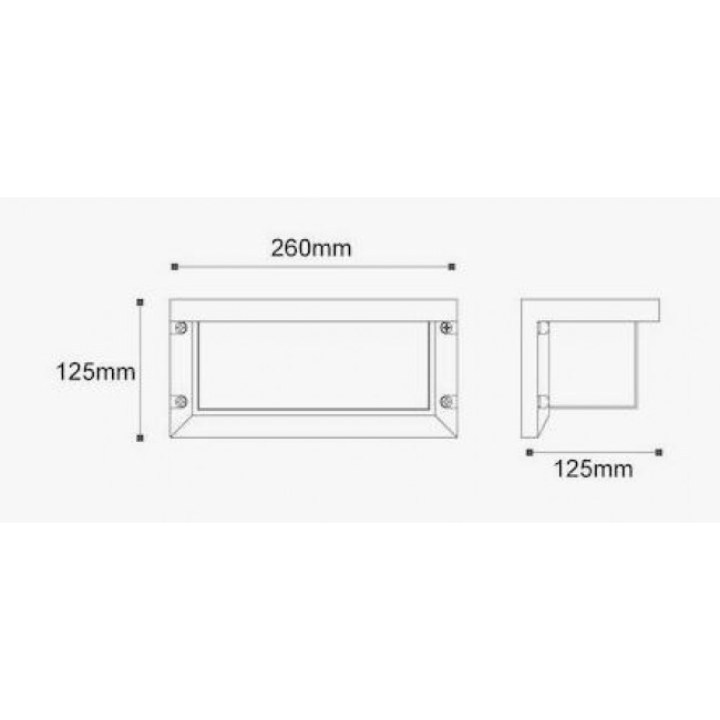 Απλίκα E27 Γραφίτης G0430S SUNLIGHT