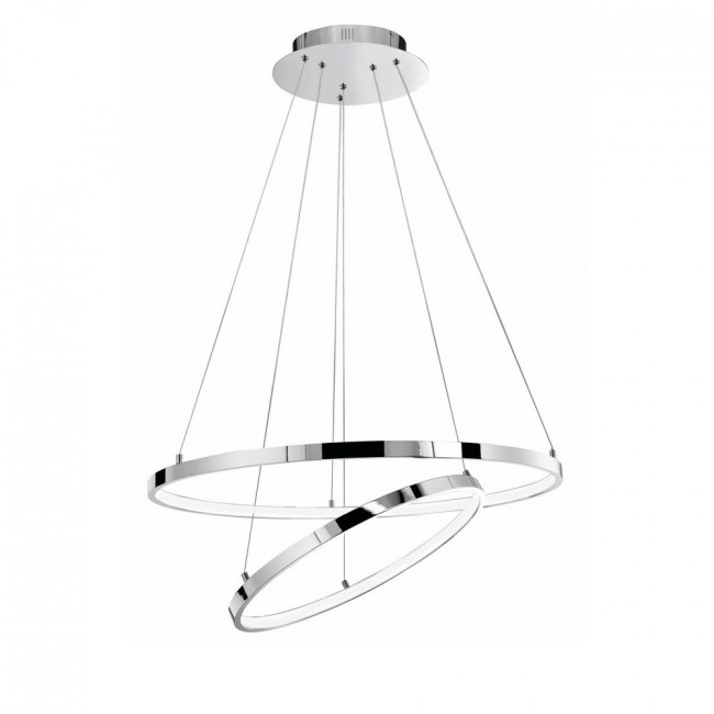 Φωτιστικό LED 85W 3000k Χρώμιο Aria 17222003 NOVA LUCE