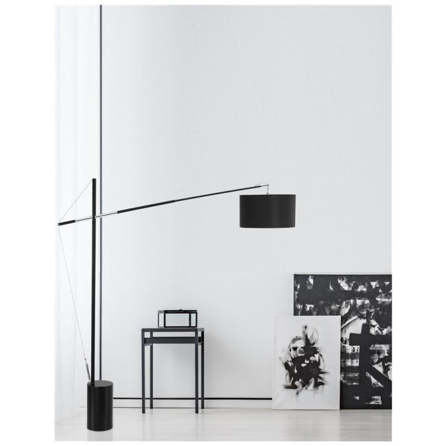 Φωτιστικό Δαπέδου E27 Μαύρα Traccia 41455401 NOVA LUCE
