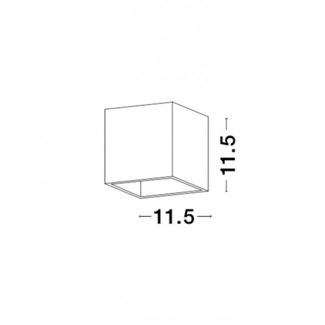 Απλίκα G9 Λευκό Γύψος 61623401 NOVA LUCE