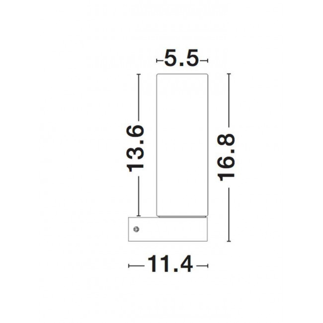Απλίκα Μπάνιου G9 Χρώμιο Και Λευκό Polo 6204482 NOVA LUCE