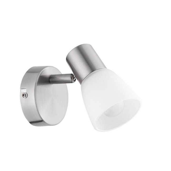 Σποτ Επίτοιχο E14 Σατινέ Και Λευκό Publico 667001 NOVA LUCE