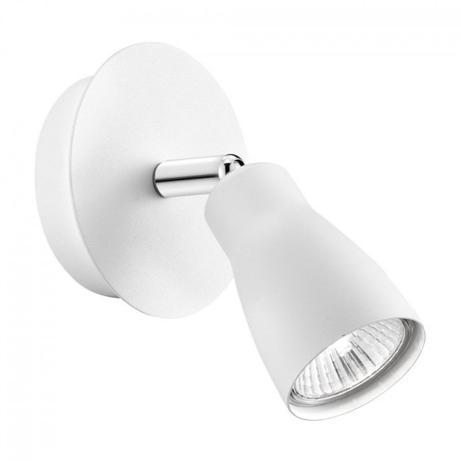 Σποτ Επίτοιχο E14 Λευκό Cono 668001 NOVA LUCE