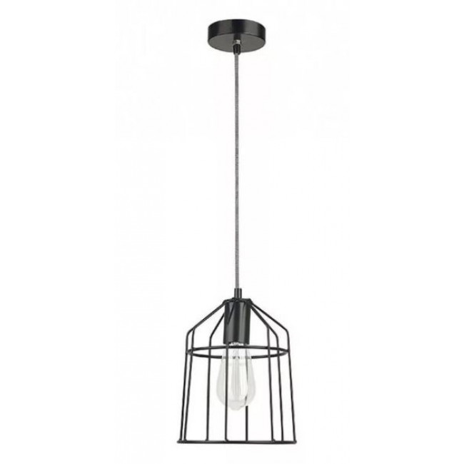 Φωτιστικό Μονόφωτο Ε27 Μαύρο Peppino 7605178 NOVA LUCE
