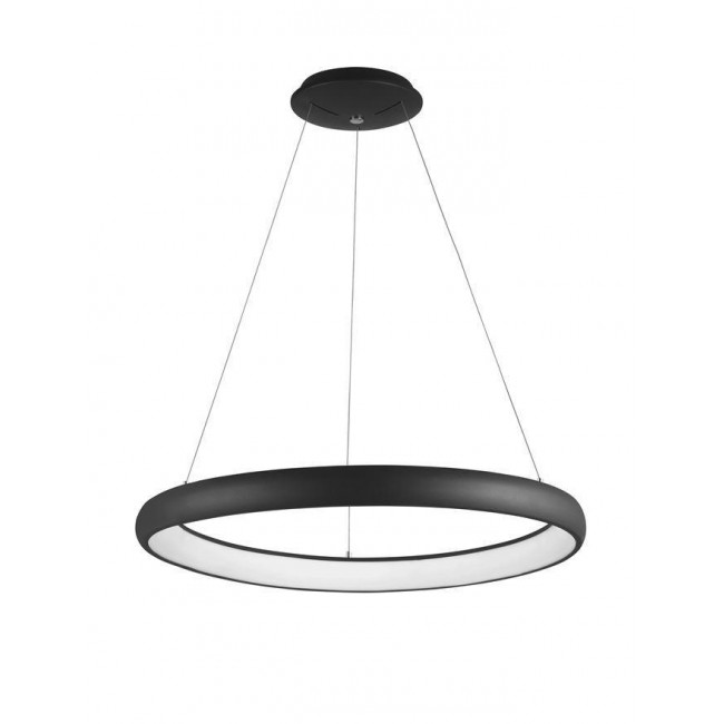 ΦΩΤΙΣΤΙΚΟ LED 80W 3000K D81 IP20 DIM ΜΑΥΡΟ ALBI NOVA LUCE