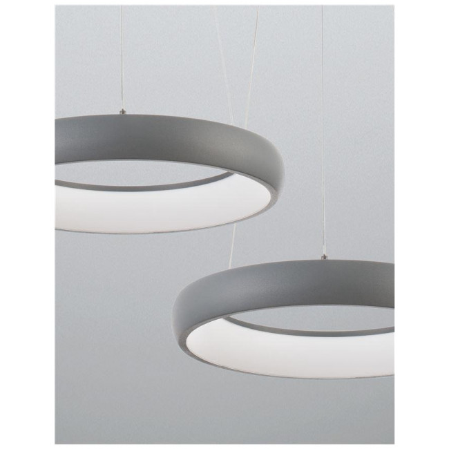 Φωτιστικό LED 32W 3000k Γκρι Albi 8105619 NOVA LUCE