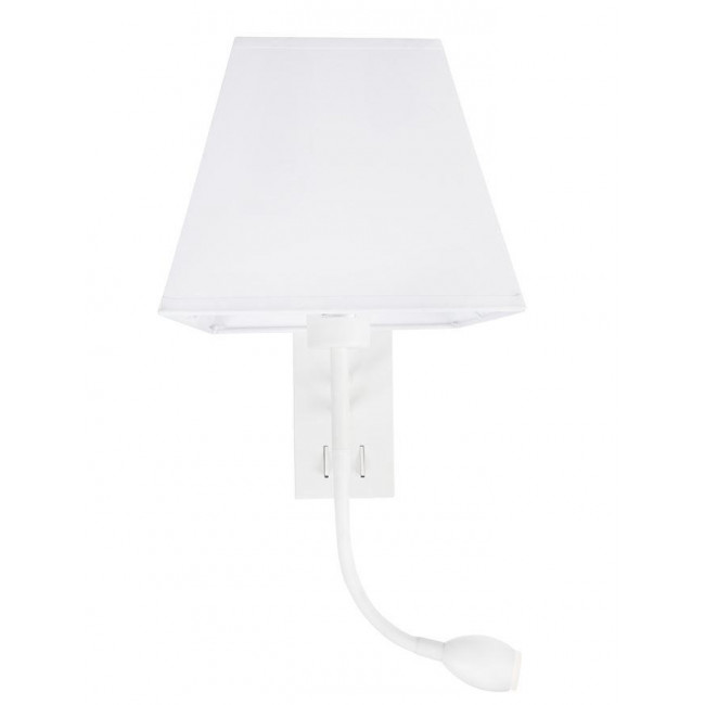 Απλίκα E27 & LED 3W Λευκό Valencia 8127401 NOVA LUCE