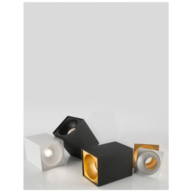 Σποτ Οροφής GU10 Μαύρο Rende 820203 NOVA LUCE