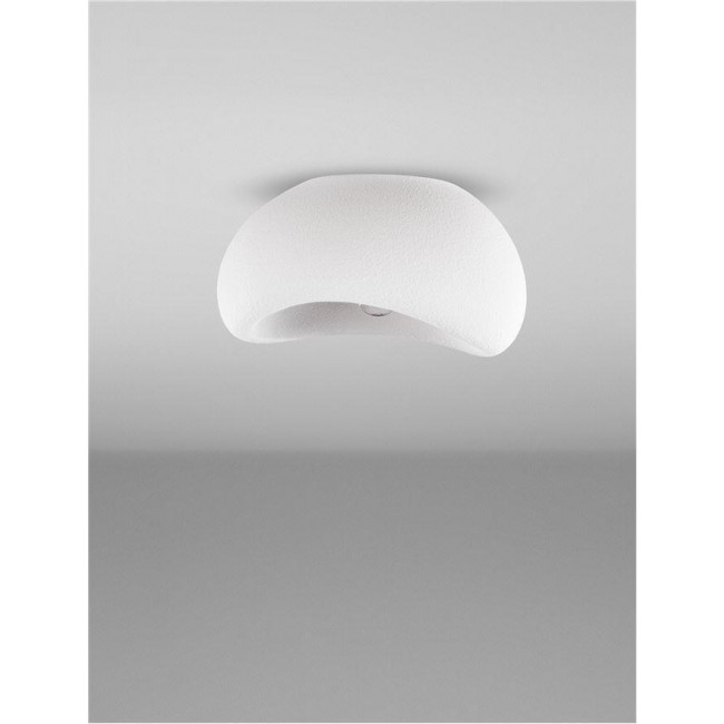 Φωτιστικό Μονόφωτο E27 Λευκό Lefko 9002663 NOVA LUCE