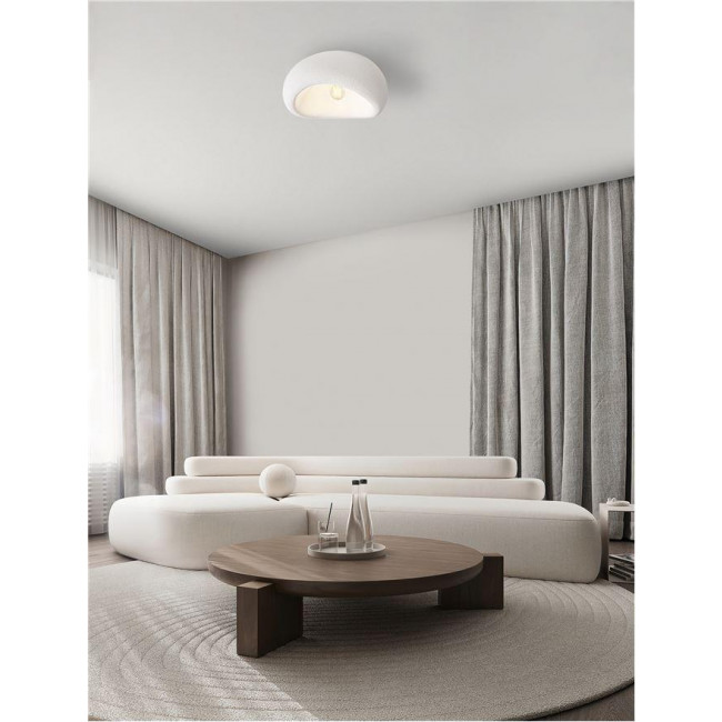Φωτιστικό Μονόφωτο E27 Λευκό Lefko 9002663 NOVA LUCE
