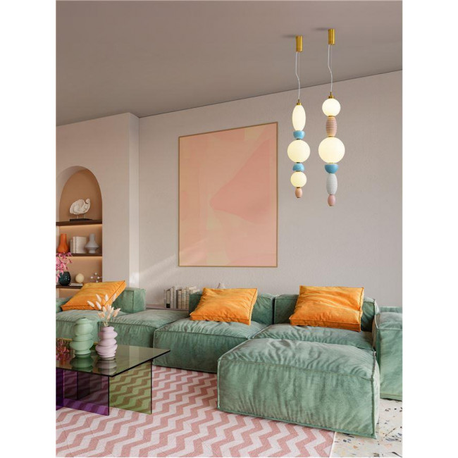 Φωτιστικό LED 36W 3000k Πολύχρωμο Clementine 9009154 NOVA LUCE