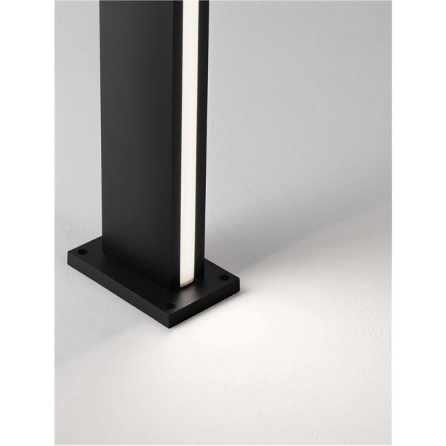 Φωτιστικό Κολώνα LED 9W 3000k Μαύρο Sasso 9030854 NOVA LUCE