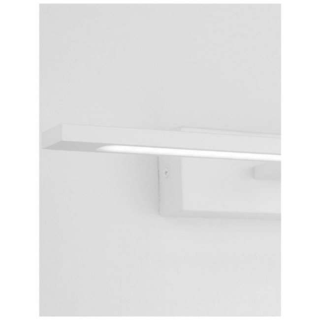 Απλίκα Μπάνιου LED 12W 3000k Λευκό Mondrian 9053121 NOVA LUCE