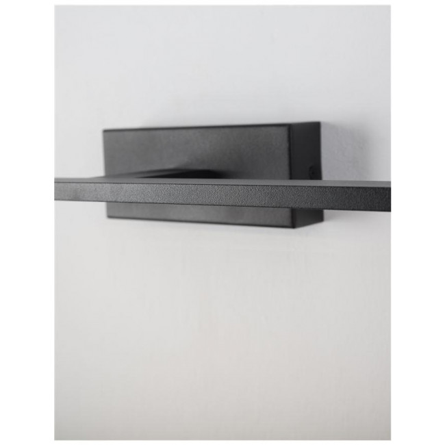 Απλίκα Μπάνιου LED 12W 3000k Μαύρο Mondrian 9053122 NOVA LUCE