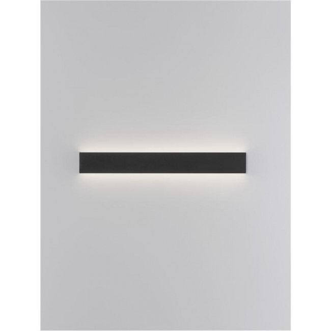 Απλίκα LED 22W 3000k Μαύρο Seline 9060613 NOVA LUCE