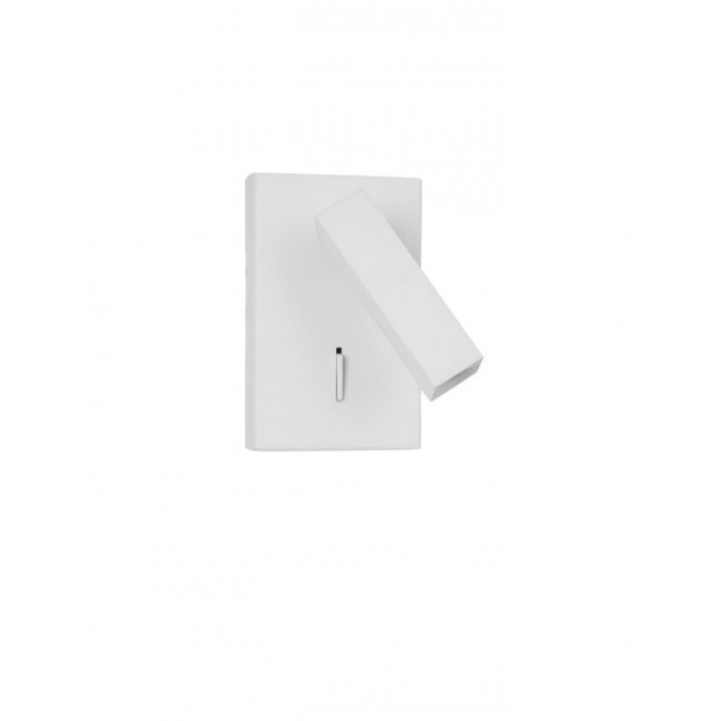 Σποτ Επίτοιχο LED 3W 3000k Λευκό Dona 9081351 NOVA LUCE