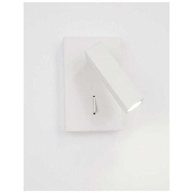 Σποτ Επίτοιχο LED 3W 3000k Λευκό Dona 9081351 NOVA LUCE