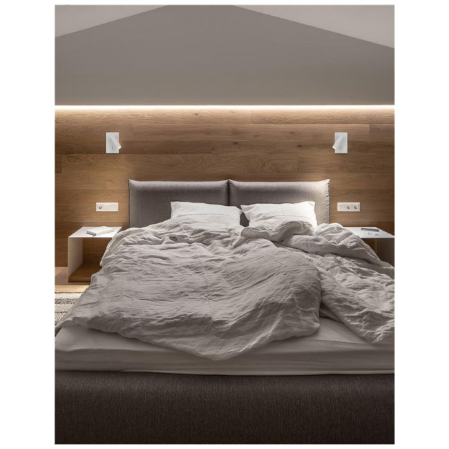 Σποτ Επίτοιχο LED 3W 3000k Λευκό Dona 9081351 NOVA LUCE