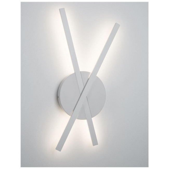 Απλίκα LED 18W 3000k Λευκό Reslin 9100201 NOVA LUCE
