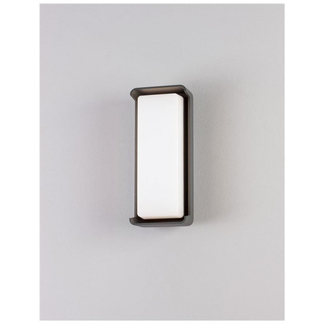 Απλίκα LED 12W 3000k Ανθρακί Keen 9160081 NOVA LUCE