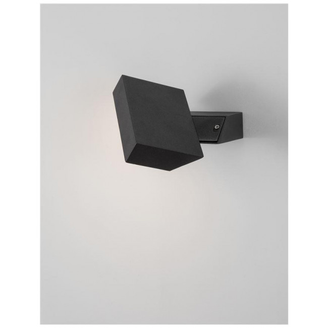 Απλίκα LED 10W 3000k Ανθρακί Brin 9160101 NOVA LUCE