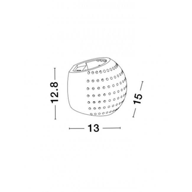 Απλίκα G9 Λευκό Γύψος 9168303 NOVA LUCE