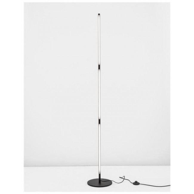 Φωτιστικό Δαπέδου LED 25W 3000k Μαύρο 9183251 NOVA LUCE